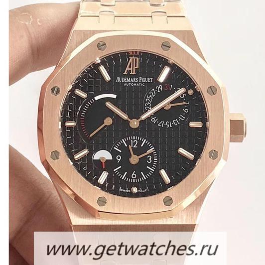 Replica Audemars P1g*et Royal Oak GMT 41mm 26120 TWAF Rose Gold Black Dial 2329 Replica Audemars P1g*et Royal Oak GMT 41mm 26120 TWAF Rose Gold Black Dial 2329