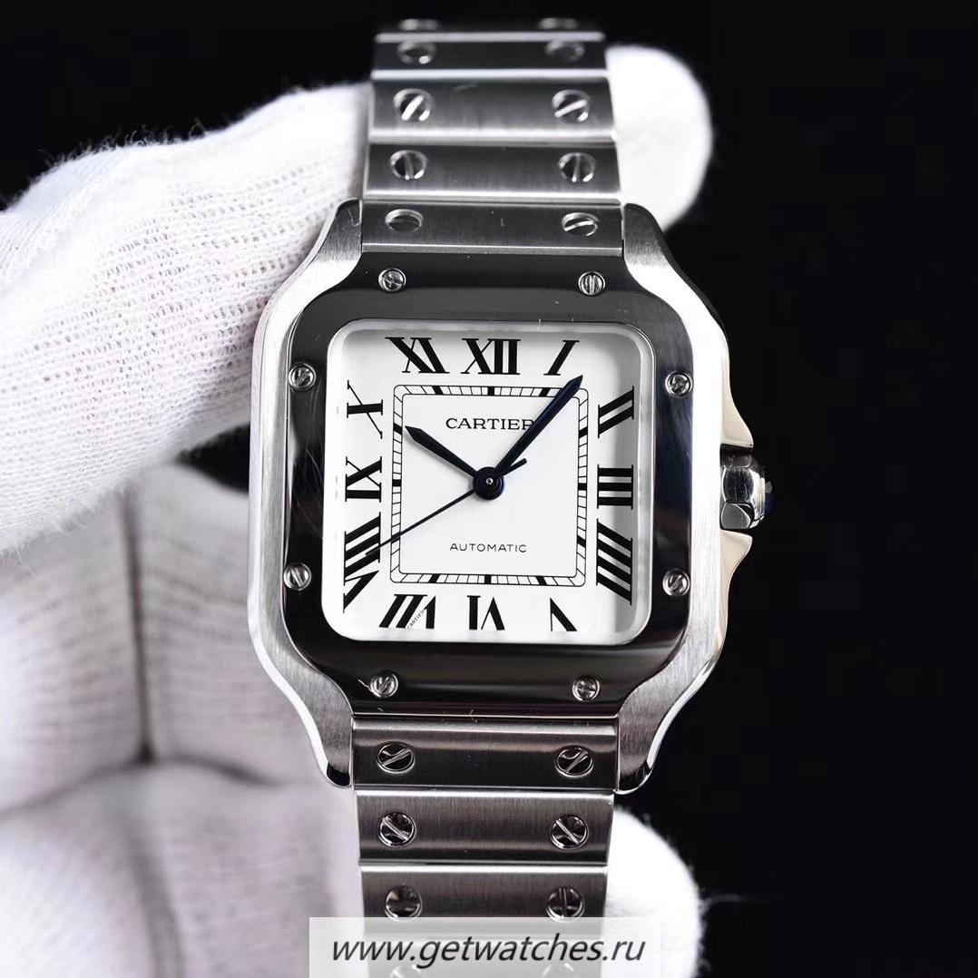 Replica Ca*t1er Santos Medium Automatic WSSA0010 GF SS White Dial M9015 Replica Ca*t1er Santos Medium Automatic WSSA0010 GF SS White Dial M9015