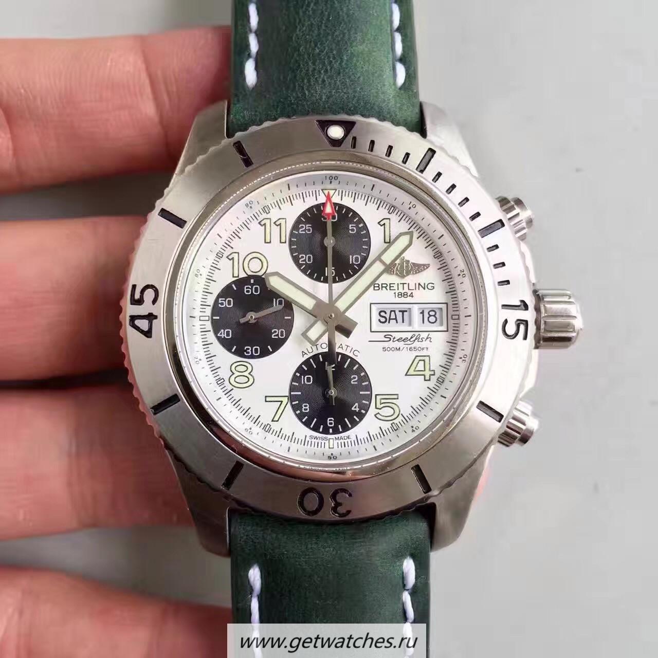 Perfect Replica Breitling S*perocean Chrono Steelfish A13341C3/G782/189X/A20BASA.1 Noob Factory SS White Dial 7750 Perfect Replica Breitling S*perocean Chrono Steelfish A13341C3/G782/189X/A20BASA.1 Noob Factory SS White Dial 7750