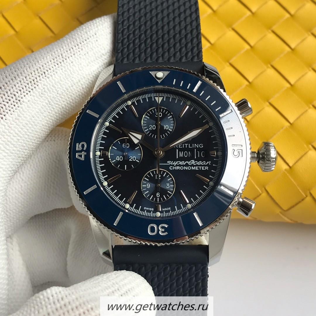 Shop Breitling S*perocean Heritage Chrono 44 A13312 AIF SS Blue Dial 7750 Shop Breitling S*perocean Heritage Chrono 44 A13312 AIF SS Blue Dial 7750