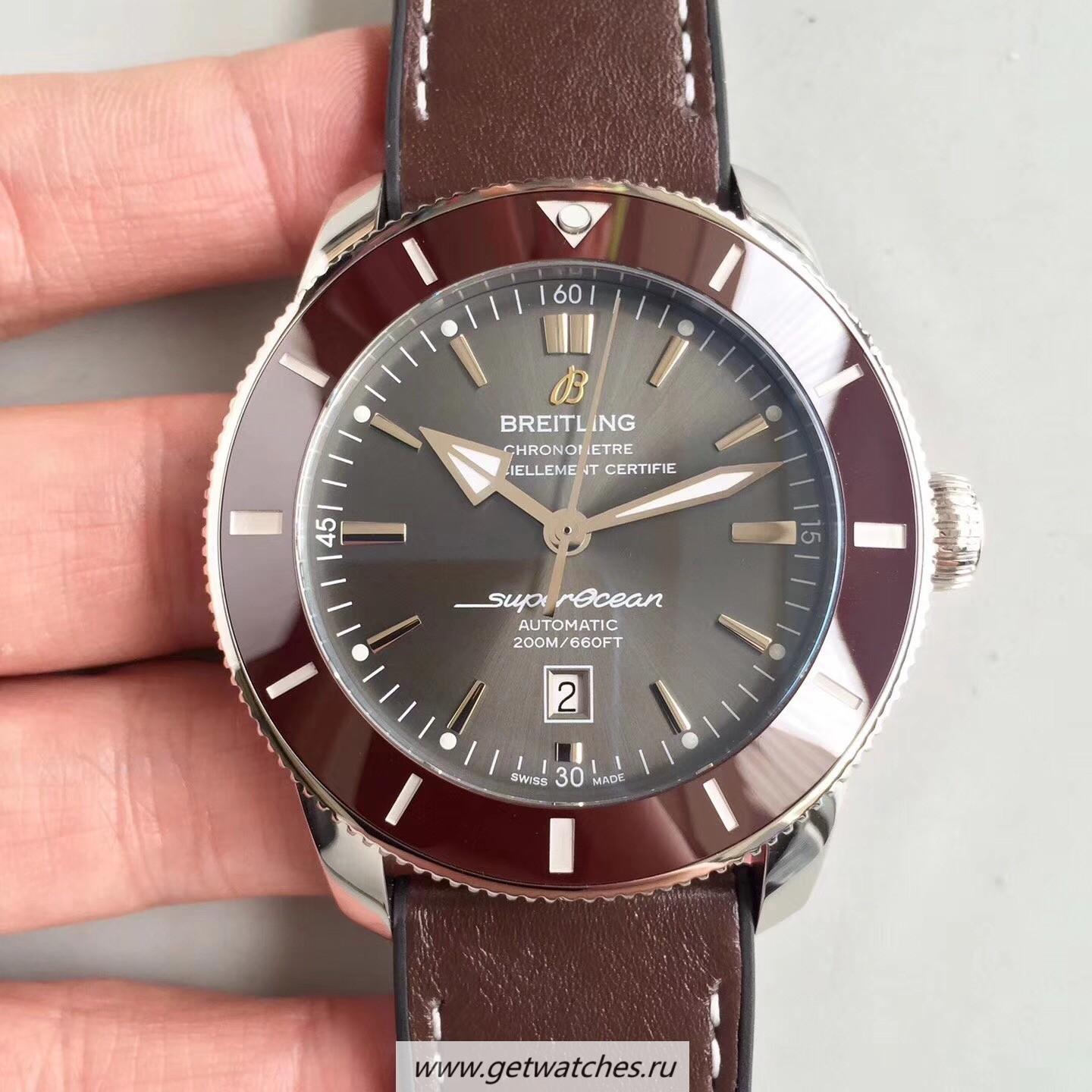 Fake Breitling S*perocean Heritage II 42M AB201033/Q617/294S/A20D.2 GF SS Anthracite Dial 2824 Fake Breitling S*perocean Heritage II 42M AB201033/Q617/294S/A20D.2 GF SS Anthracite Dial 2824