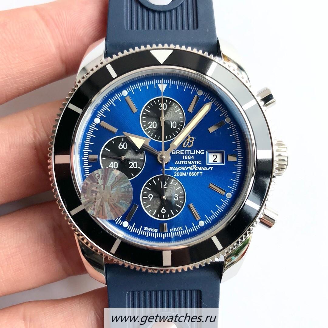 Copy Breitling S*perocean Heritage II Chrono 46 A1331216 OMF SS Blue Dial 7750 Copy Breitling S*perocean Heritage II Chrono 46 A1331216 OMF SS Blue Dial 7750