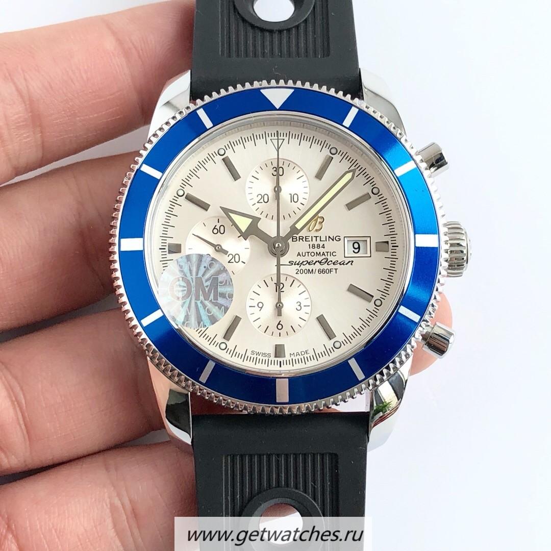 High Quality Breitling S*perocean Heritage II Chrono 46 A1331216 OMF SS White Dial 7750 High Quality Breitling S*perocean Heritage II Chrono 46 A1331216 OMF SS White Dial 7750