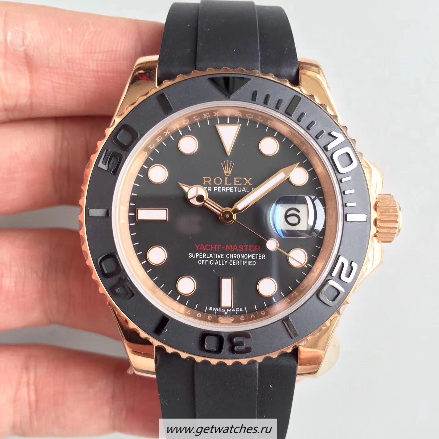High Quality R01ex Yacht-Master 40 116655 ARF Rose Gold Black Dial 3135 High Quality R01ex Yacht-Master 40 116655 ARF Rose Gold Black Dial 3135
